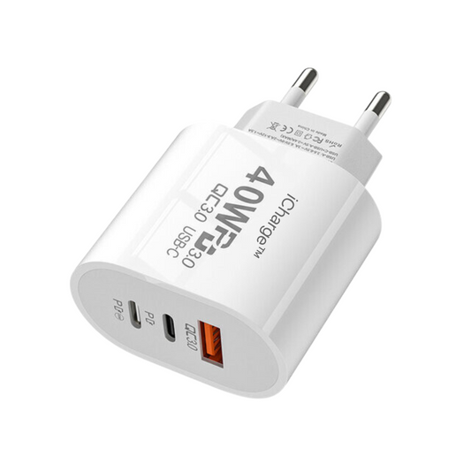 iCharge™ PD+QC40 Ultra Adapter